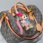 Plush Teddy Bear Bag Charm