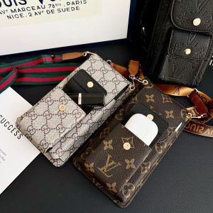 LV wallet phone case