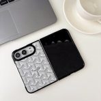 Goyard Duo iPhone Case—LIGHT GREY