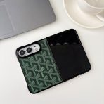 Goyard Duo iPhone Case-GREEN