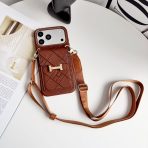 Hermes Crossbody iPhone Case - Brown