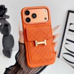 Hermes Leather iPhone case (Orange)