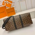 Louis Vuitton Keepall Bag is a timeless icon, expertly crafted for discerning travelers who demand both luxury and practicality