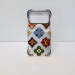 Multicolor Rainbow LV Phone Case-Style 1