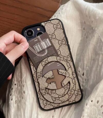 Designer Gucci iPhone 14 Case